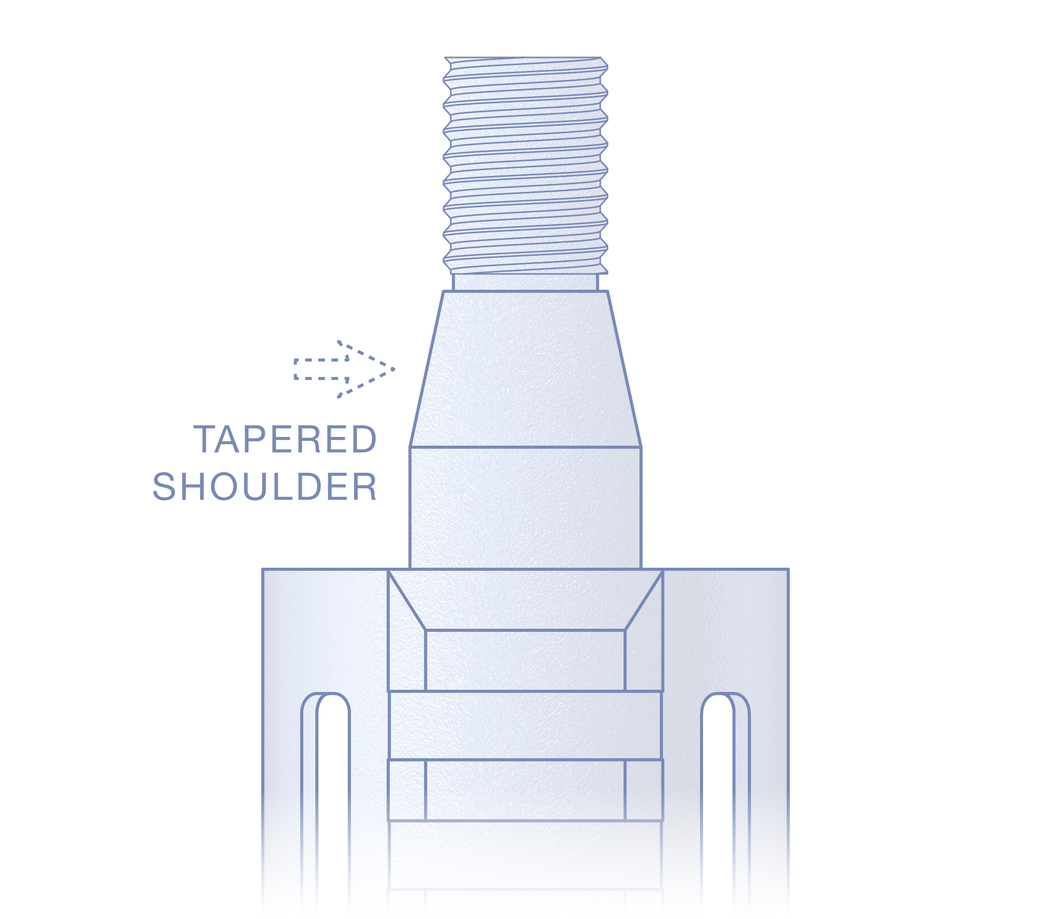 Tapered Shoulder